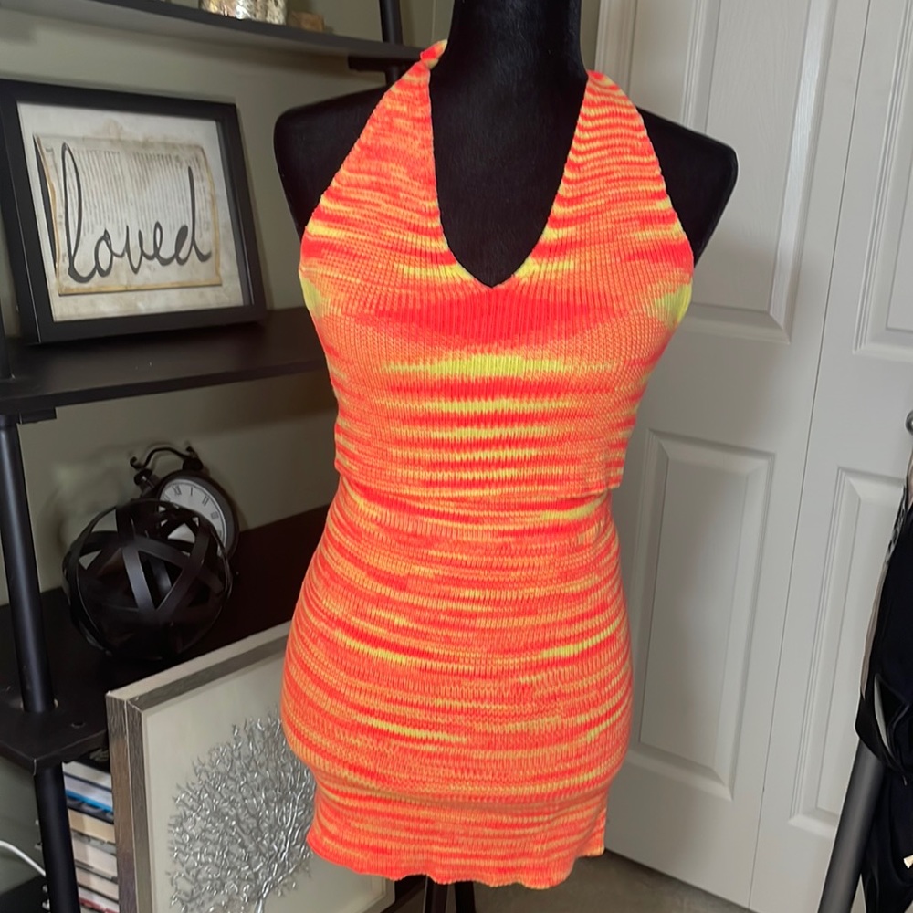 Princess Polly Summer chic halter/skirt outfit